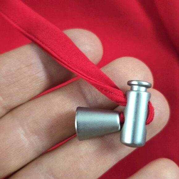 Nautica Women’s Softshell Hooded Red Zip Up Jacket Fleece Lined Size XXL - Picture 8 of 16